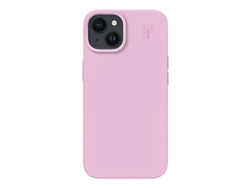 iDeal Silikondeksel iPhone 15 - Rosa