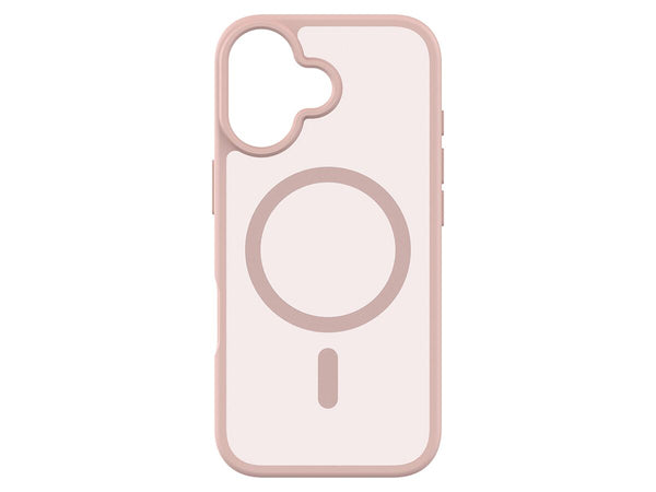 Frosted TPU-deksel iPhone 17 Magsafe - Rosa