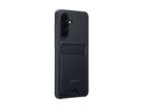 Samsung Silikondeksel m/kortholder Samsung A57 - Svart
