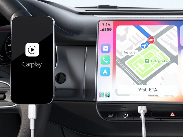 Anker 322 Ladekabel USB-C til Lightning 0,9m - Hvit