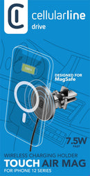 CellularLine Touch Air Mobilholder til bil med Magsafe - Svart