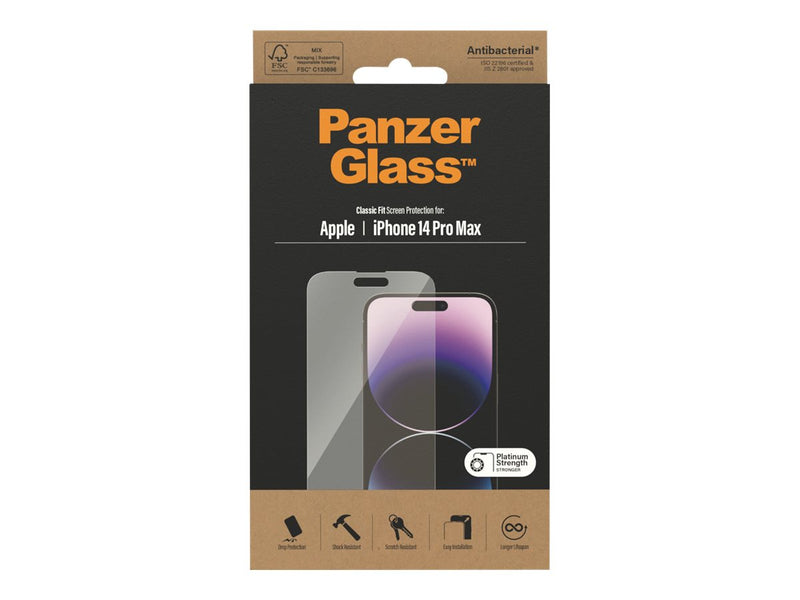 PanzerGlass Skjermbeskyttelse iPhone 14 Pro Max