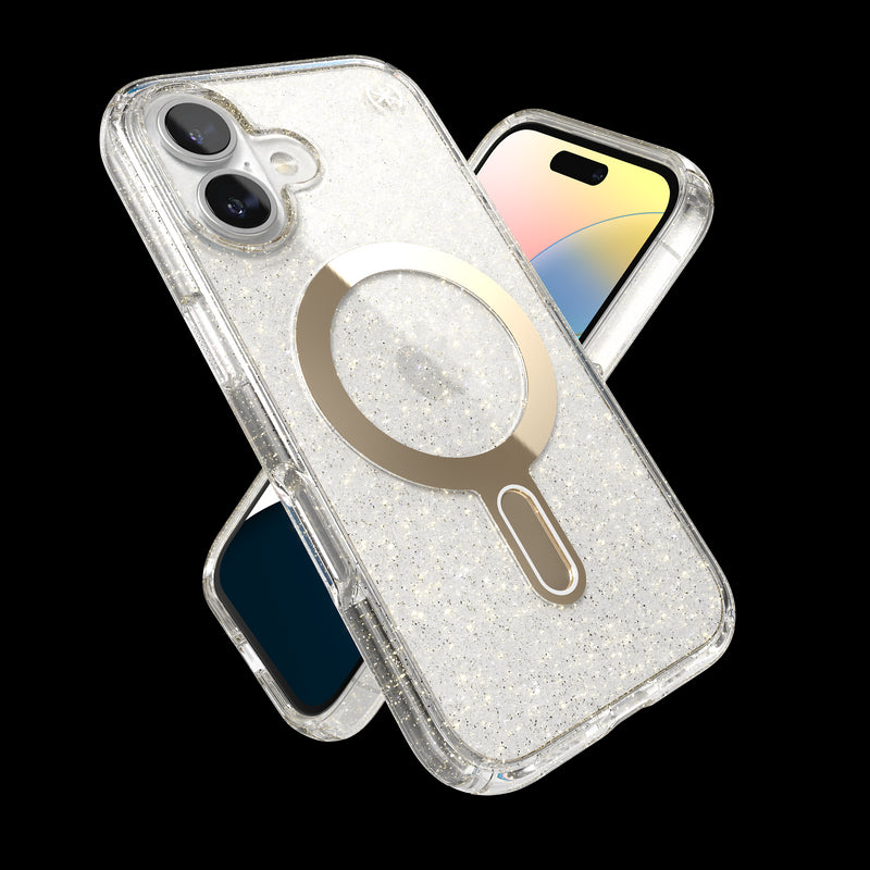 Speck ClickLock Lux Mobildeksel iPhone 16 Magsafe - Glitter