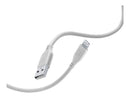 CellularLine ladekabel USB-A til Lightning 1,2m - Grå