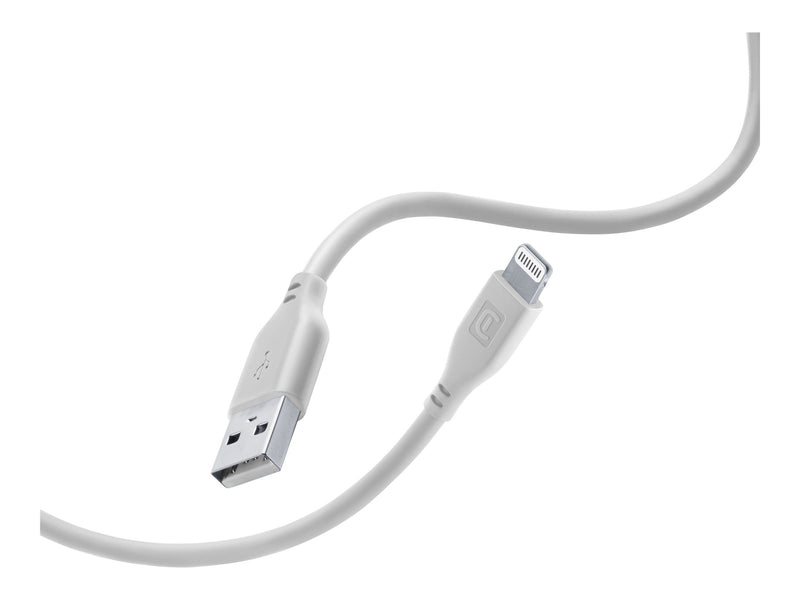 CellularLine ladekabel USB-A til Lightning 1,2m - Grå
