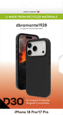 dbramante Iceland Ultra Støtsikkert Deksel iPhone 18 Pro / 17 Pro Magsafe - Svart