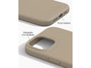 iDeal Silikon Deksel iPhone 15 Pro Max Magsafe - Beige
