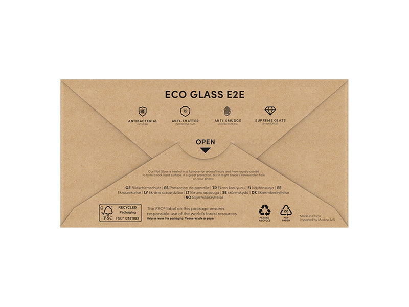 ECO Skjermbeskyttelse heldekkende glass Samsung S24 Ultra