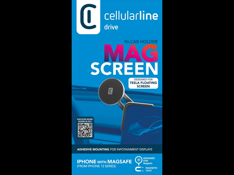 CellularLine In-Car Mobilholder for Tesla med Magsafe