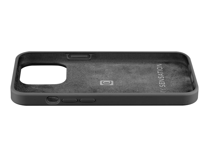 CellularLine Sensation Silikondeksel iPhone 13 Pro - Svart