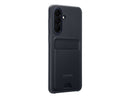 Samsung Silikondeksel m/kortholder Samsung A57 - Svart