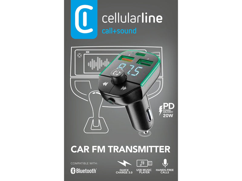 Bluetooth FM-sender for bil