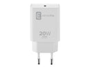 CellularLine 20W Strømadapter Apple USB-C - Hvit