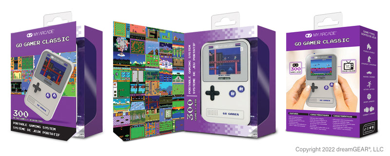 Go Gamer Classic 300 Spill i Lommeformat - Lilla
