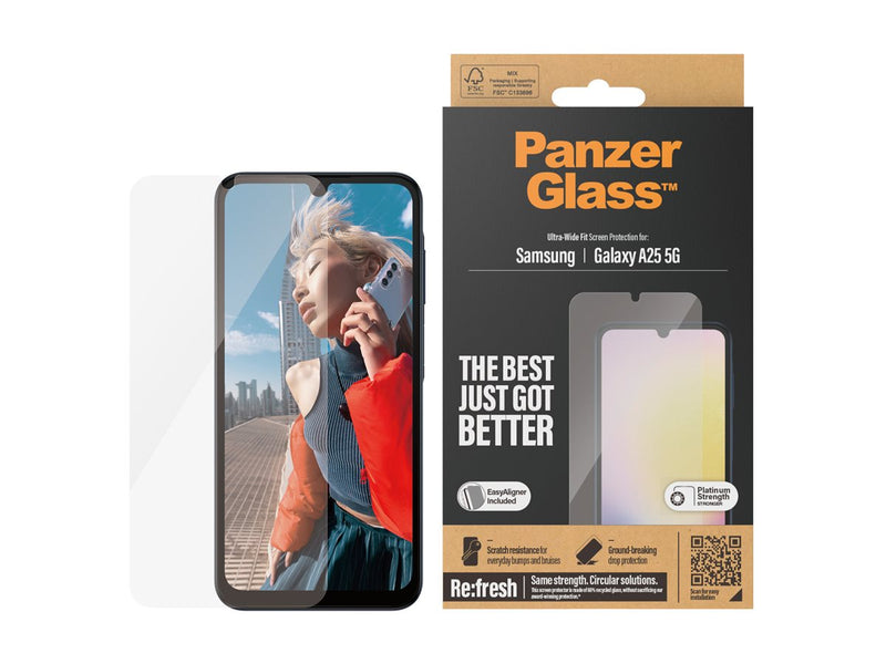 PanzerGlass Skjermbeskyttelse Samsung A25