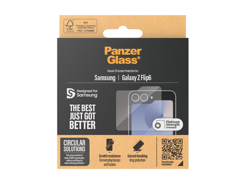 PanzerGlass Skjermbeskyttelse Samsung Z Flip6