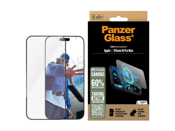 PanzerGlass Gaming Screen Skjermbeskyttelse iPhone 16 Pro Max