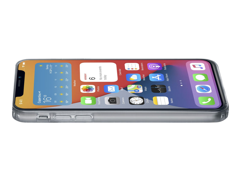 CellularLine Hard Case iPhone 12 Mini - Gjennomsiktig