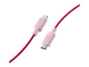 CellularLine ladekabel USB-C til USB-C 1m - Rosa