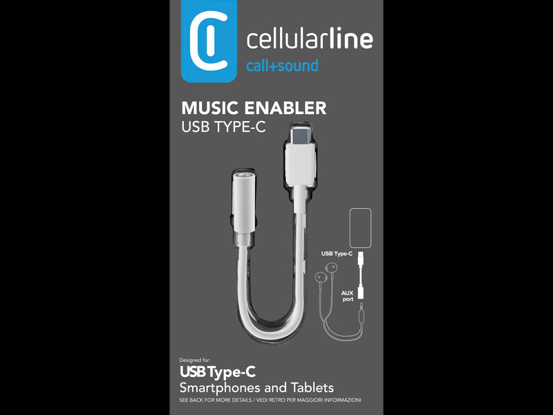 CellularLine USB-C til 3.5mm Adapter