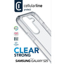 CellularLine Hard Case Samsung S25 - Gjennomsiktig