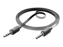 CellularLine Aux Lydkabel 3.5mm 1m - Svart