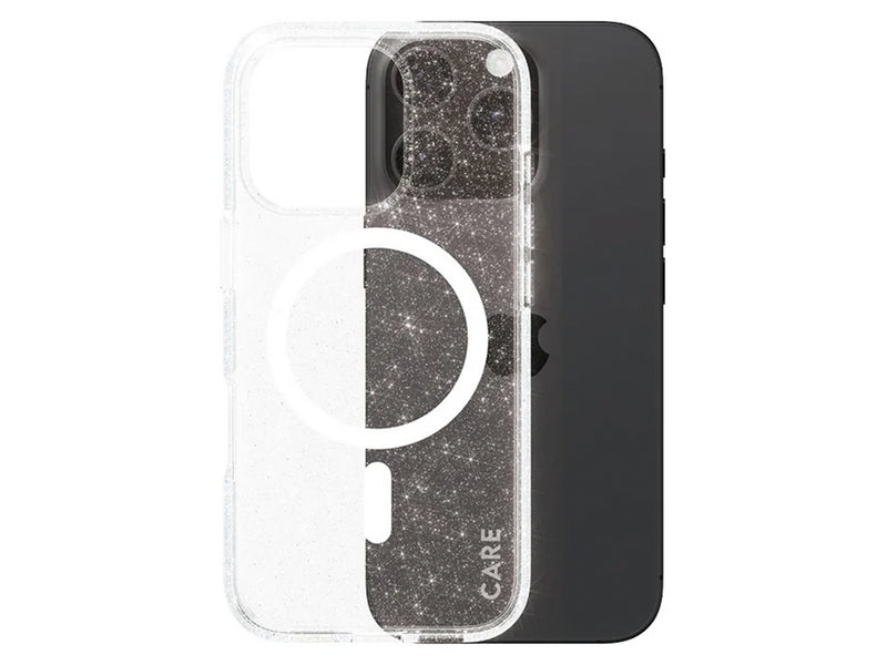 PanzerGlass Care Mobildeksel iPhone 16 Pro - Glitter