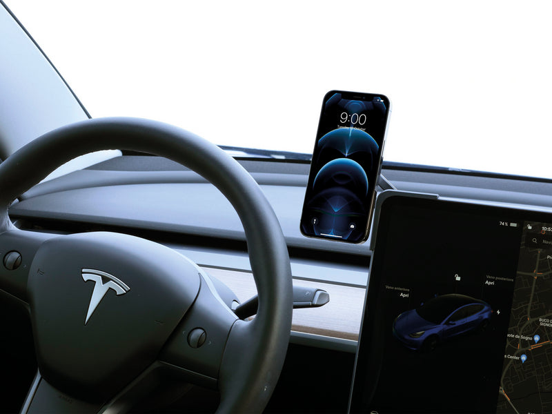 CellularLine In-Car Mobilholder for Tesla med Magsafe