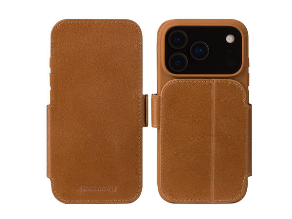 dbramante Copenhagen Lommebokdeksel iPhone 17 Pro - Brun