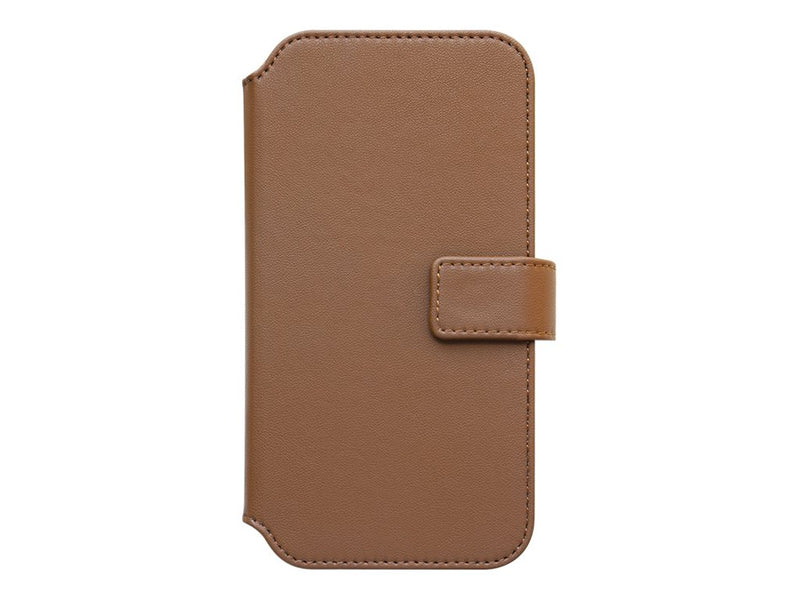 Lommebokdeksel iPhone 14 Plus - Brun