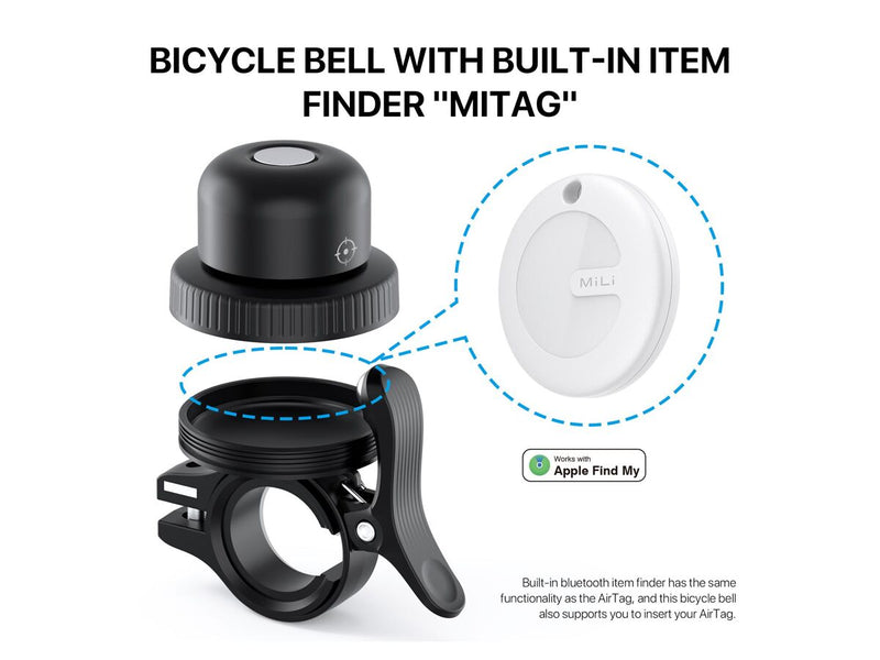 MiLi MiBell Sykkelklokke m/MiTag