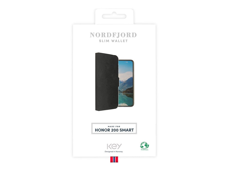 Lommebokdeksel Honor 200 Smart - Svart
