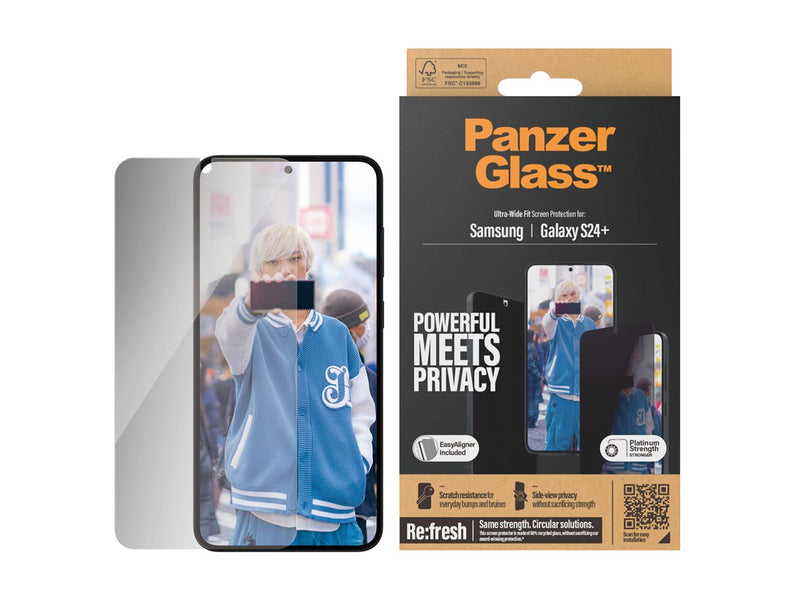 PanzerGlass Privacy Skjermbeskyttelse Samsung S24 Plus