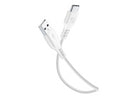 CellularLine ladekabel USB-A til USB-C 1,2m - Hvit
