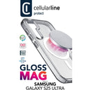 CellularLine Gloss Mobildeksel Samsung S25 Ultra - Gjennomsiktig