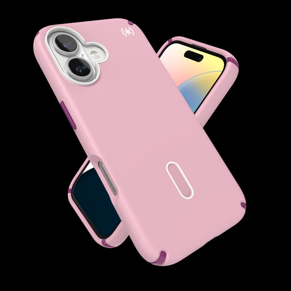 Speck ClickLock Presidio2 Mobildeksel iPhone 16 - Rosa