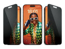 PanzerGlass UWF Privacy Skjermbeskyttelse iPhone 15 Pro Max