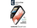 CellularLine Book Agenda Lommebokdeksel Samsung S23 Plus - Svart