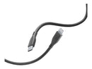 CellularLine ladekabel USB-C til Lightning 1,2m - Svart