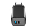 CellularLine 45W GaN Multpower Micro Strømadapter USB-A og USB-C