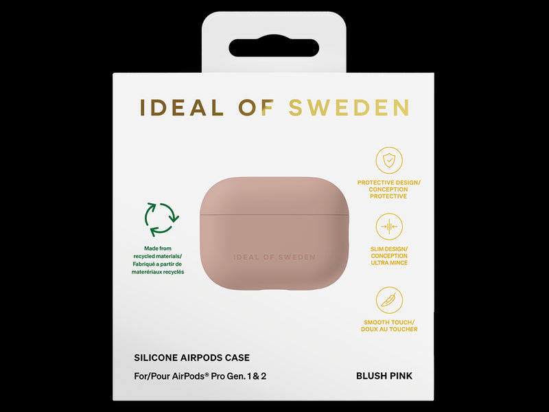 iDeal AirPods Pro Case Gen 1 og 2 - Pudderrosa