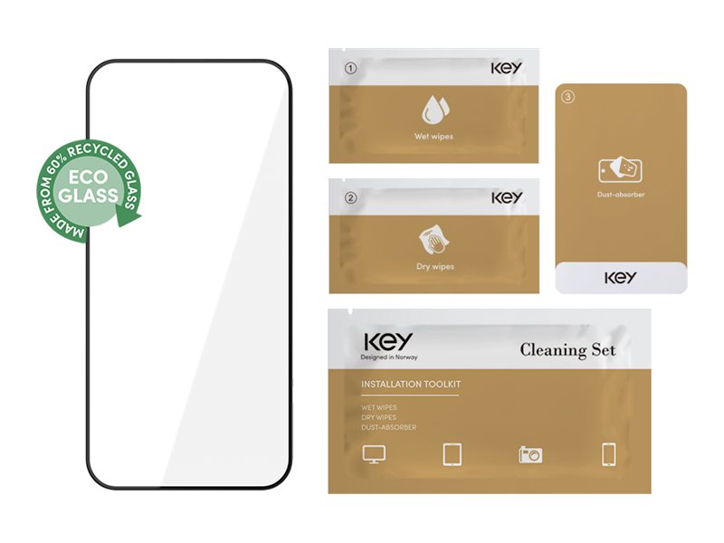 ECO kant til kant Skjermbeskyttelse iPhone Air