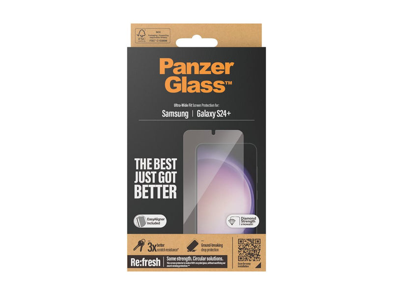 PanzerGlass Skjermbeskyttelse Samsung S24 Plus