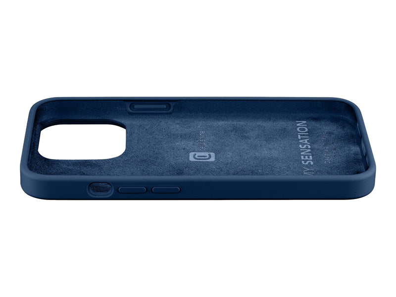 CellularLine Sensation Silikondeksel iPhone 13 Pro - Blå