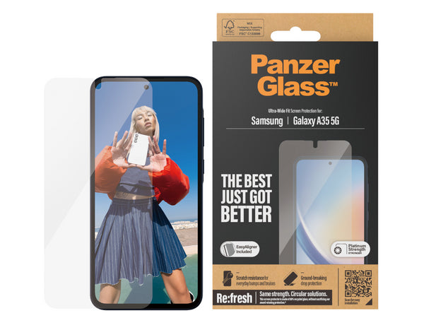 PanzerGlass Skjermbeskyttelse Samsung A35