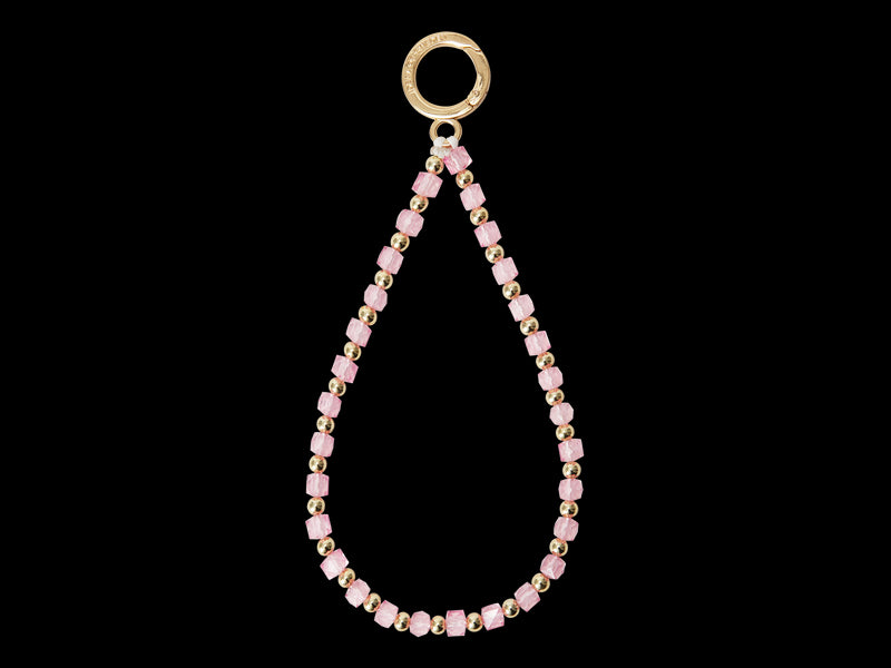 iDeal Multi Beads Phone Strap - Rosa