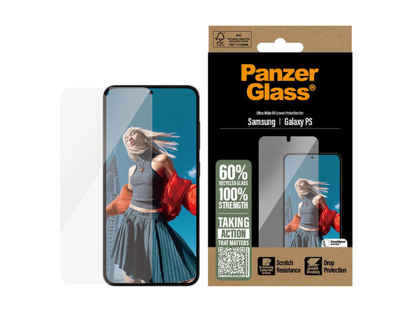 PanzerGlass Skjermbeskyttelse Samsung S25 Edge