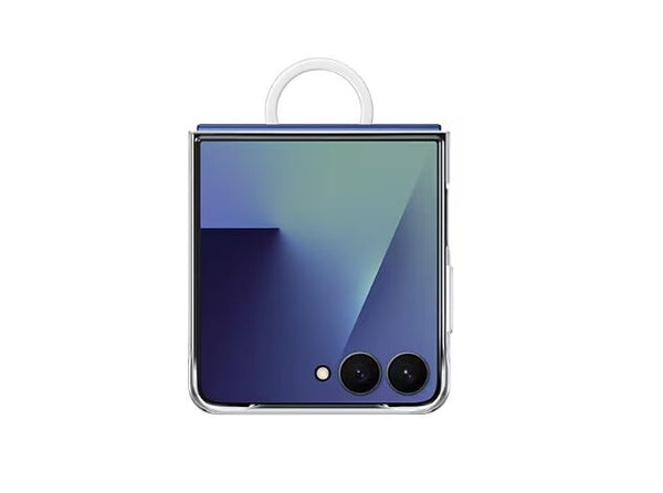 Samsung Ring Flip Silikondeksel Samsung Z Flip7 - Gjennomsiktig