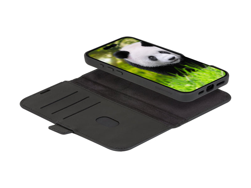 dbramante Lynge Lommebokdeksel iPhone 16 Pro Magsafe - Svart
