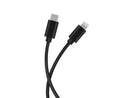 Key Ladekabel USB-C til Lightning 1m - Svart